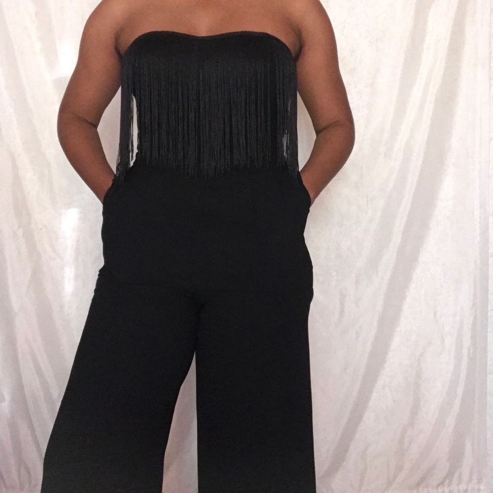 • Jessica Simpson Fringe Jumpsuit